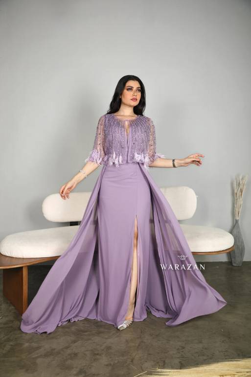 فستان ماسك سهرة قطعتين