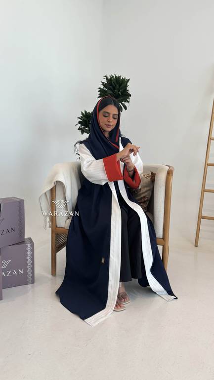 عباية كاجوال ملونة 