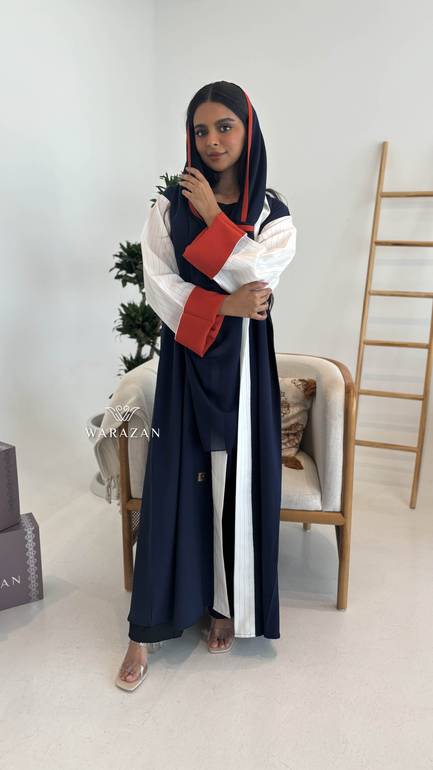 عباية كاجوال ملونة 
