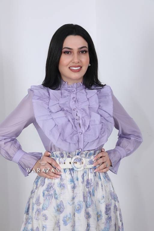 قميص موف بستايل جميل 