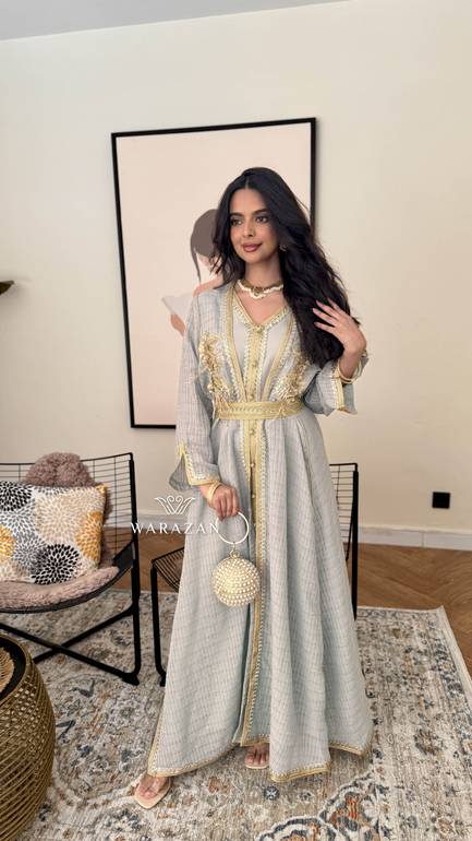 جلابيه مغربيه بستايل انيق وملكي