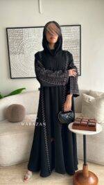 عباية بتطريز انيقة يومية