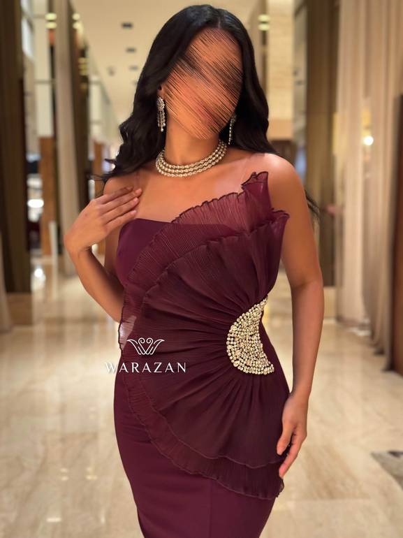 فساتين سهرة توب للمناسبات الراقية 