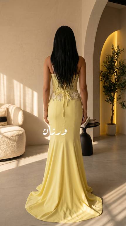 فستان فاخر للمناسبات