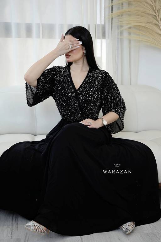 فستان سهره ملكي بتطريز