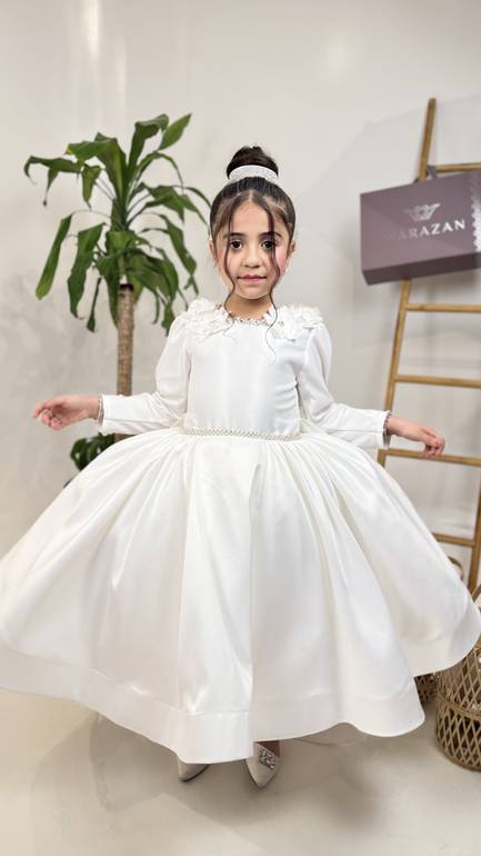 فستان سهرة بناتي كلوش 