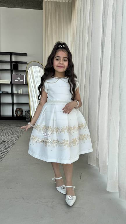 فستان سهرة بناتي للعيد والمناسبات 