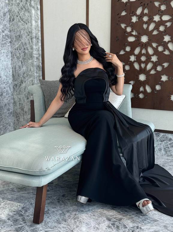 فستان سهرة ماسك قصة صدر راقية 