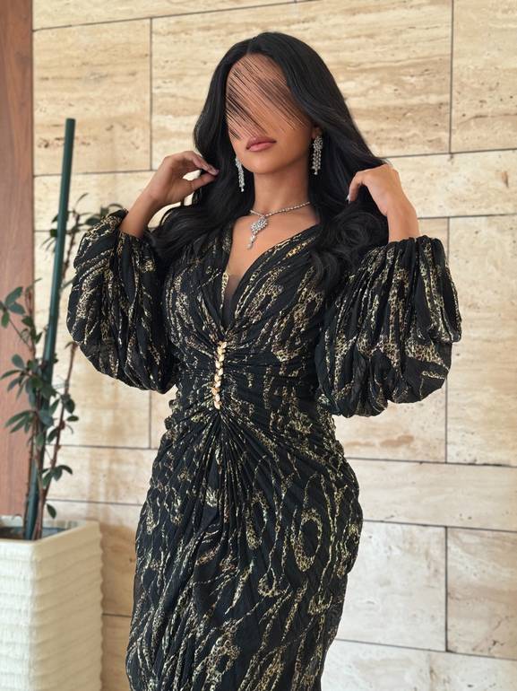 فستان سهره ماسك بتشجيرة