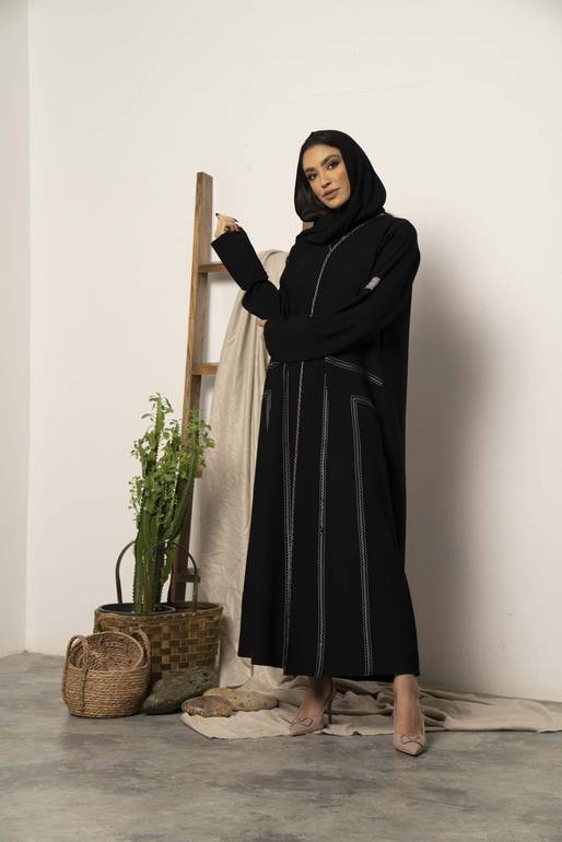 عباية كريب ستريت بستايل جديد