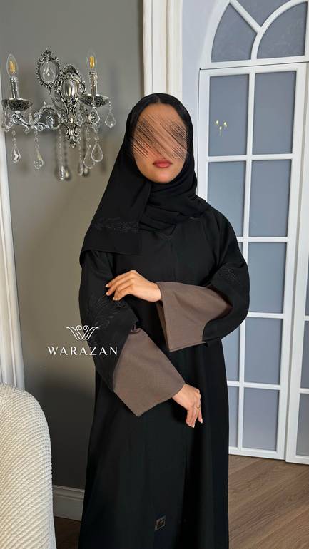 عباية رسمية  بقماش ميني ميت