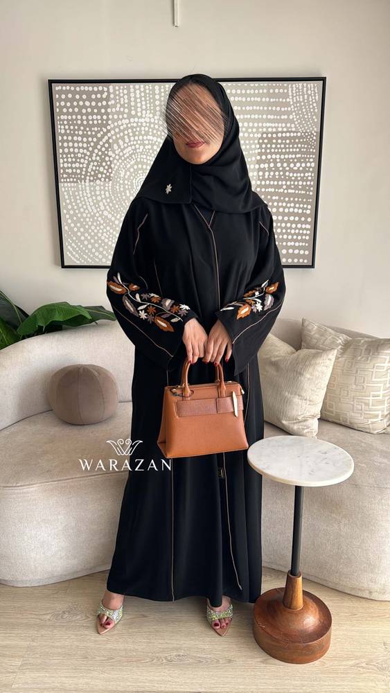عباية لايام العيد بتطريز يدوي 