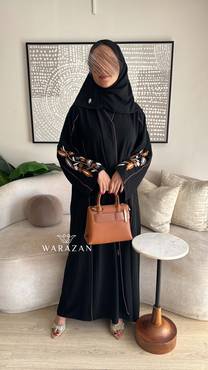عباية لايام العيد بتطريز يدوي 