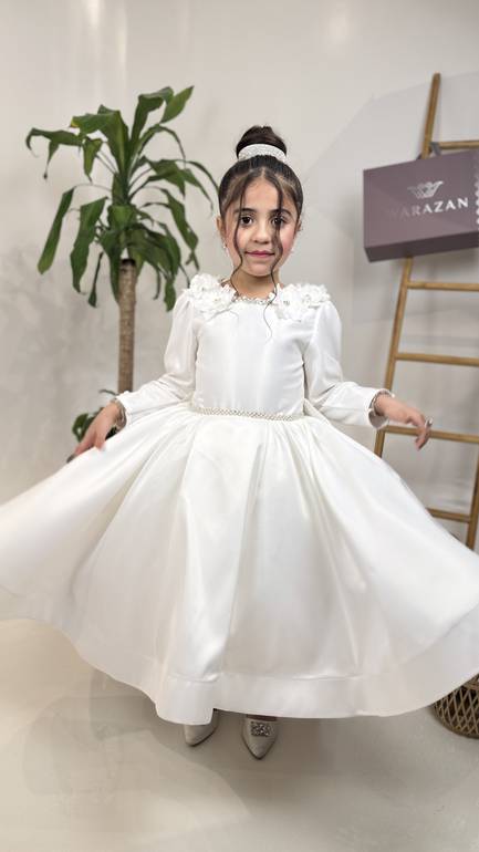 فستان سهرة بناتي كلوش 