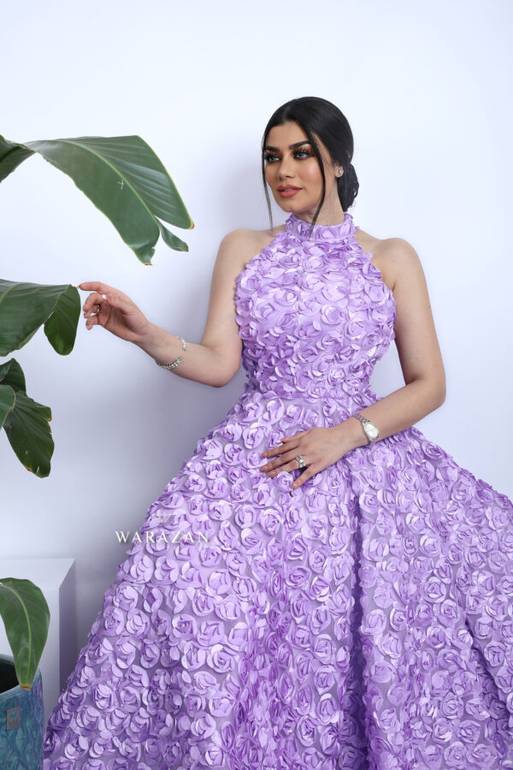 فستان ميد براندي مورد