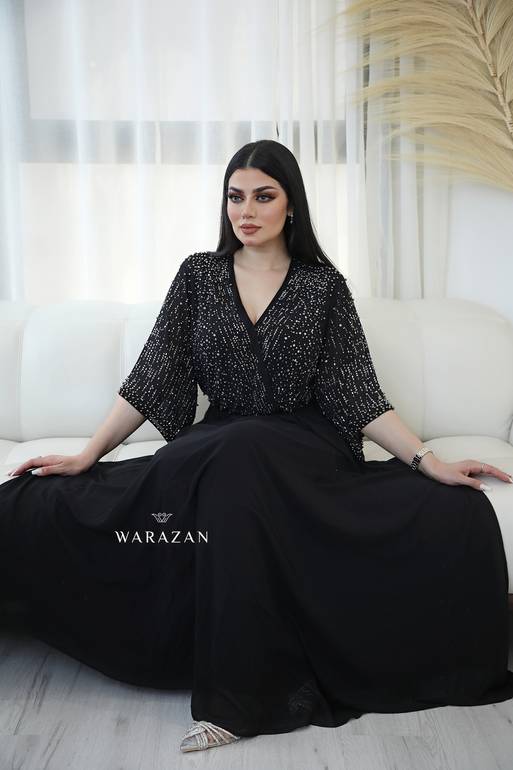 فستان سهره ملكي بتطريز