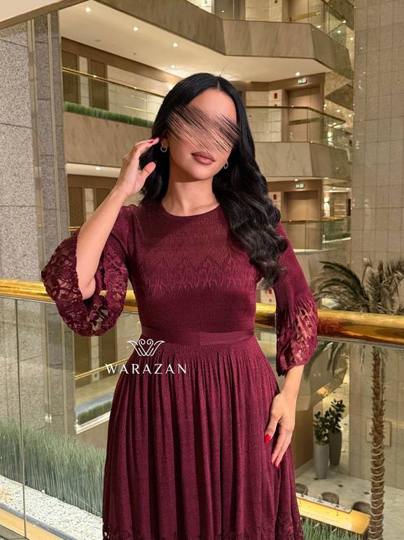 فستان ماسك استرتش بتفاصيل مميزة