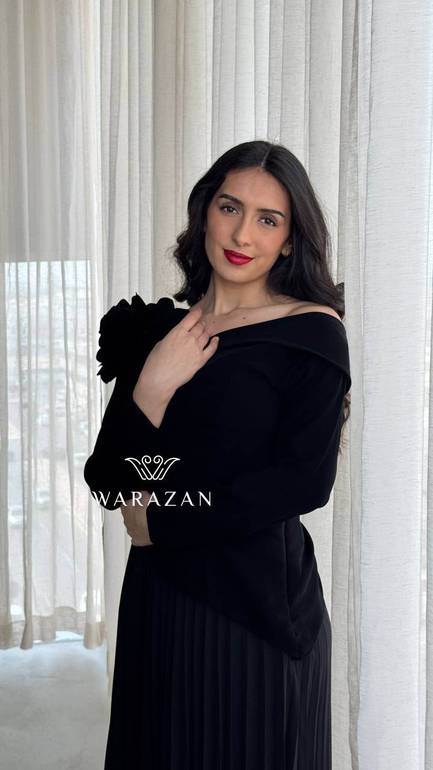 فستان طويل راقي بيليسيه 