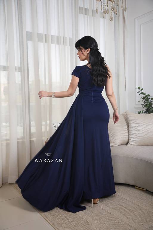 فستان سهرة ماسك بتطريز
