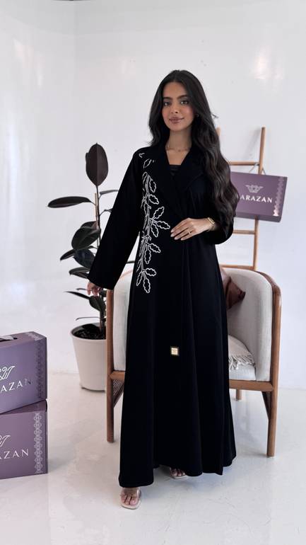 عباية سيراميك بتطريز يدوي 