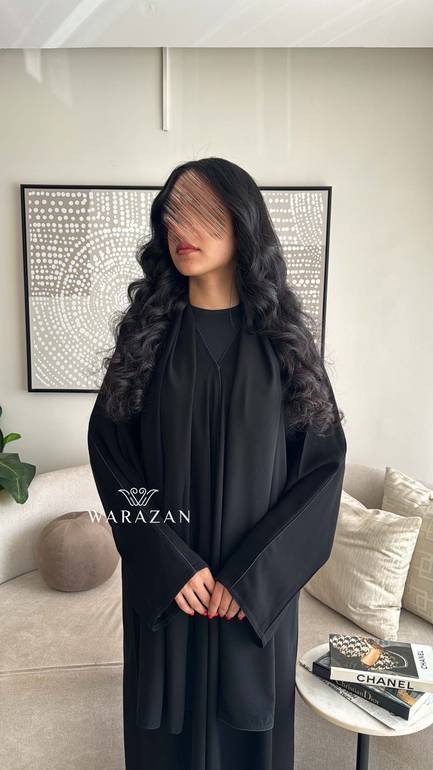 عباية سادة عملية للدوامات الرسمية والعيد