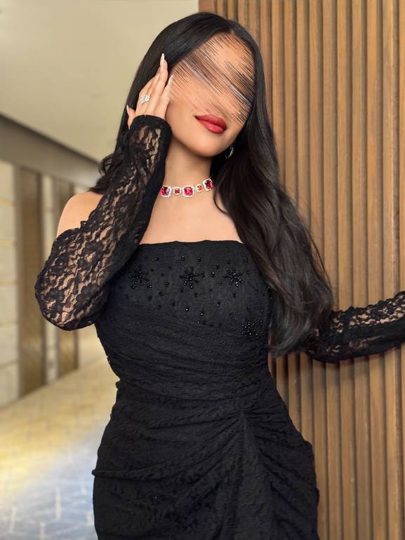 فستان سهره بدانتيل ملكي