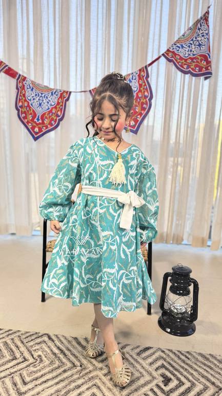 جلابية بناتي بالوانة المختلفة