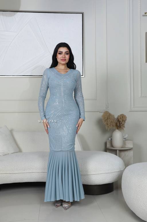 فستان ماسك كرستال 