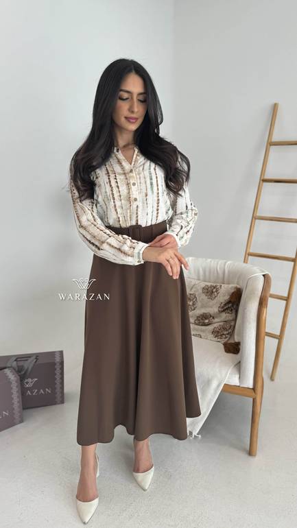 تنورة ميدي أنيقة