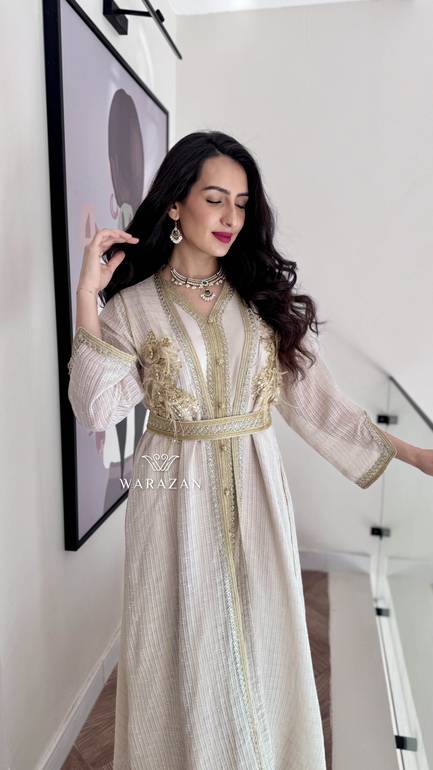 جلابيه مغربيه بستايل انيق وملكي