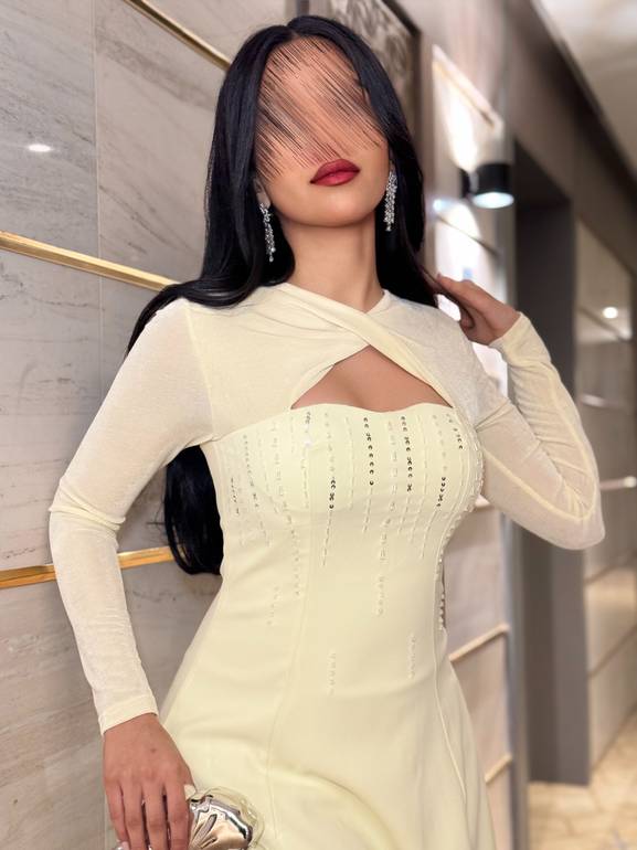 فستان سهرة ناعم ستايل راقي 
