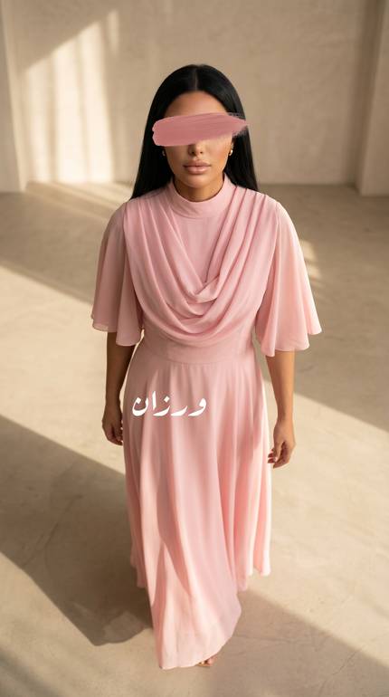 فستان شيفون جورجيت
