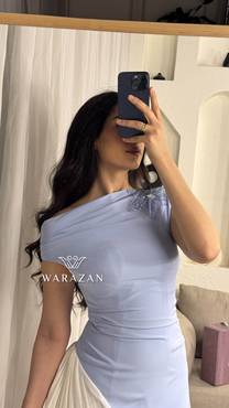 فستان ماسك بكسرات 
