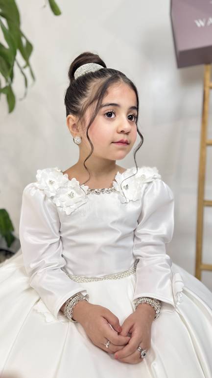 فستان سهرة بناتي كلوش 