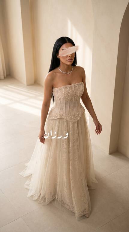 فستان سهرة ملكي