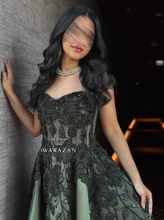 فساتين سهرة راقية بتصميم مميز