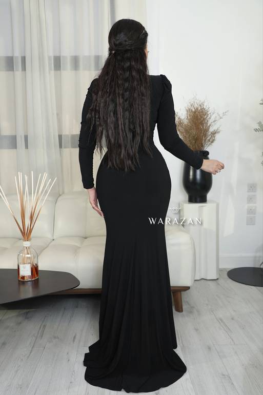 فستان سهرة ماسك انيق 