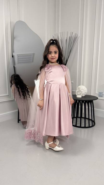 فستان بناتي سهرة فخم وانيق 