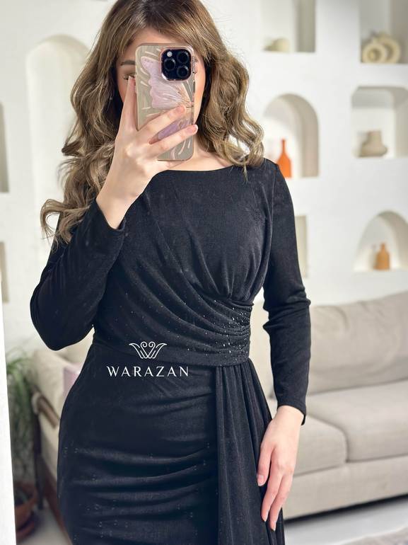 فستان ماسك بلمعه 