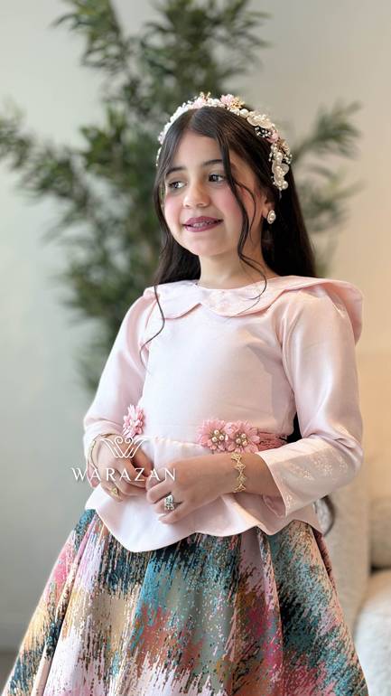 فستان بناتي سهرة للمناسابت