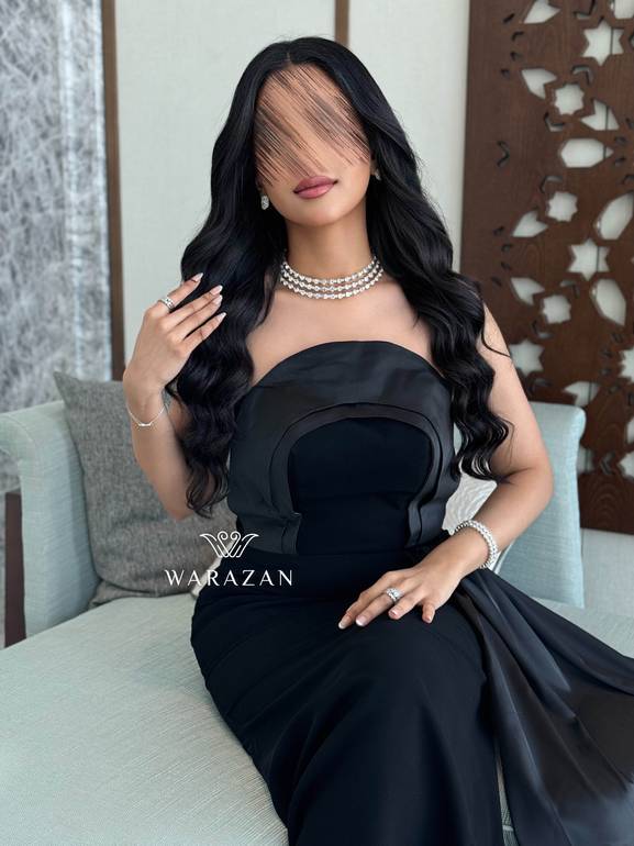 فستان سهرة ماسك قصة صدر راقية 