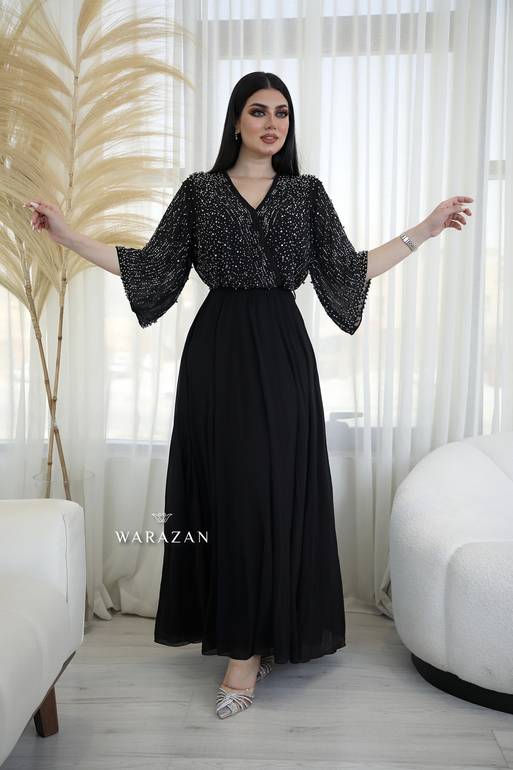 فستان سهره ملكي بتطريز