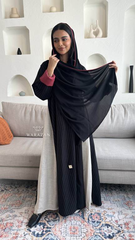 عباية كاجول بتصميم انيق 