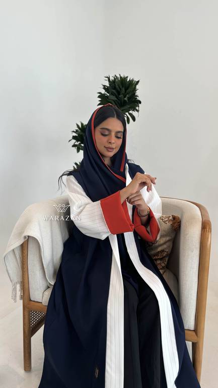عباية كاجوال ملونة 