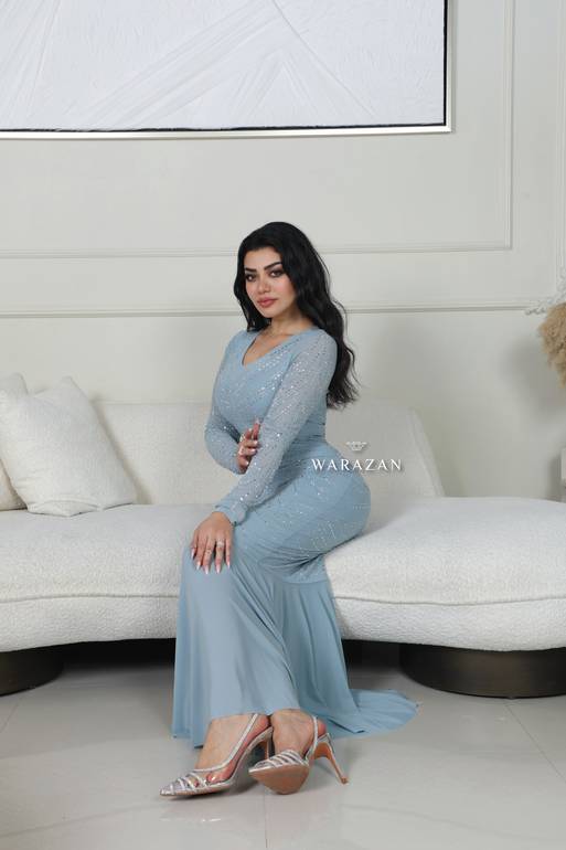 فستان ماسك كرستال 
