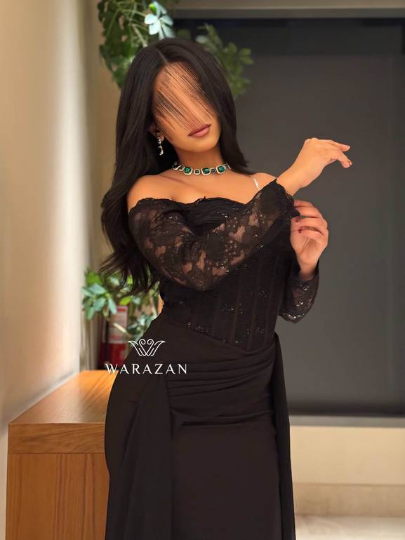 فستان سهره دانتيل بقصة صدر 