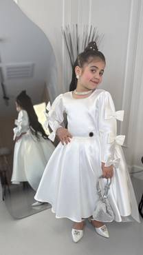 فستان بناتي سهره منفوش