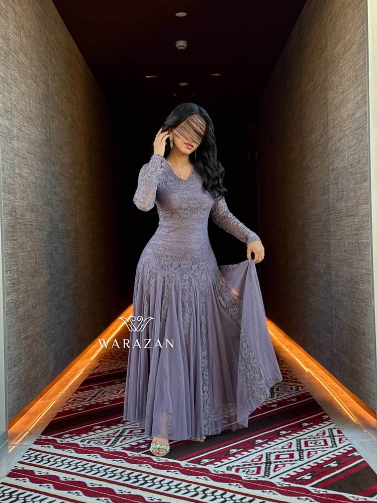 فستان ناعم دانتيل 