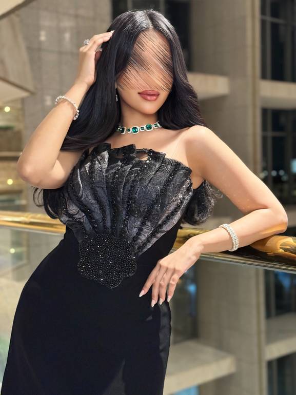 فستان سهرة للمناسبات الراقية 