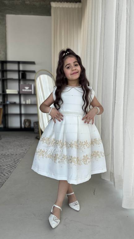 فستان سهرة بناتي للعيد والمناسبات 
